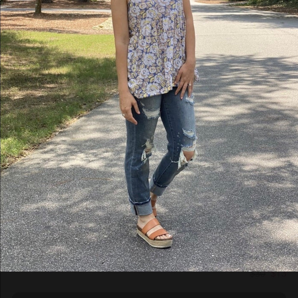 Bnwot floral tank